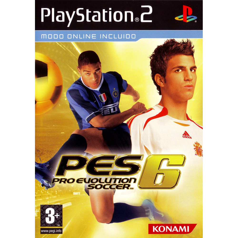 بازی اورجینال Pro Evolution Soccer 6 PS2
