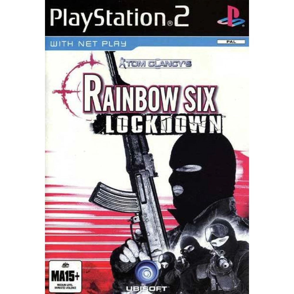 بازی اورجینال Rainbow Six Lockdown PS2