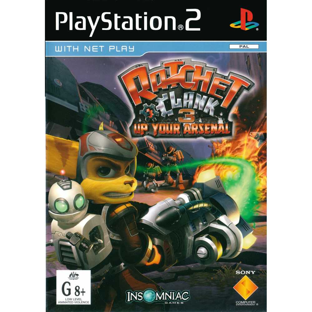 بازی اورجینال Ratchet  Clank 3 PS2
