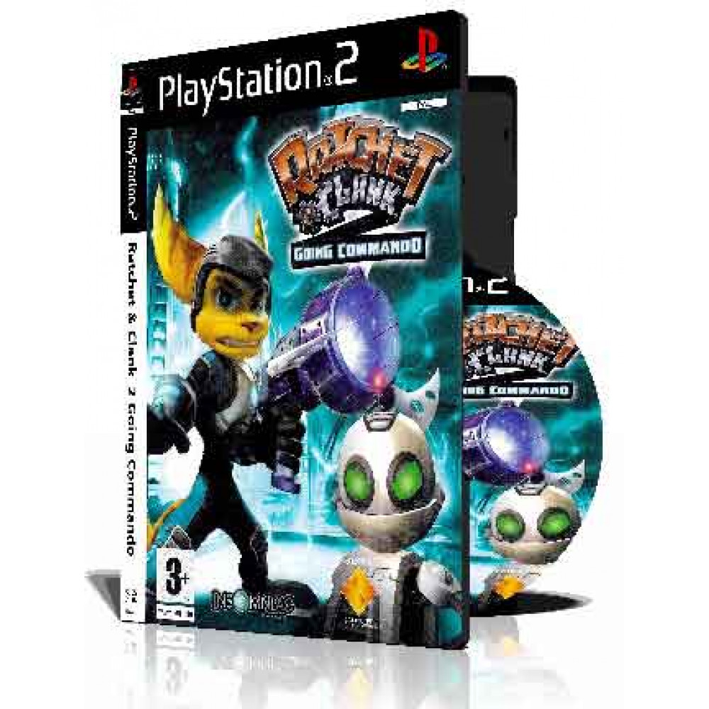 Ratchet And Clank 2 Going با کاور کامل وچاپ روی دیسک
