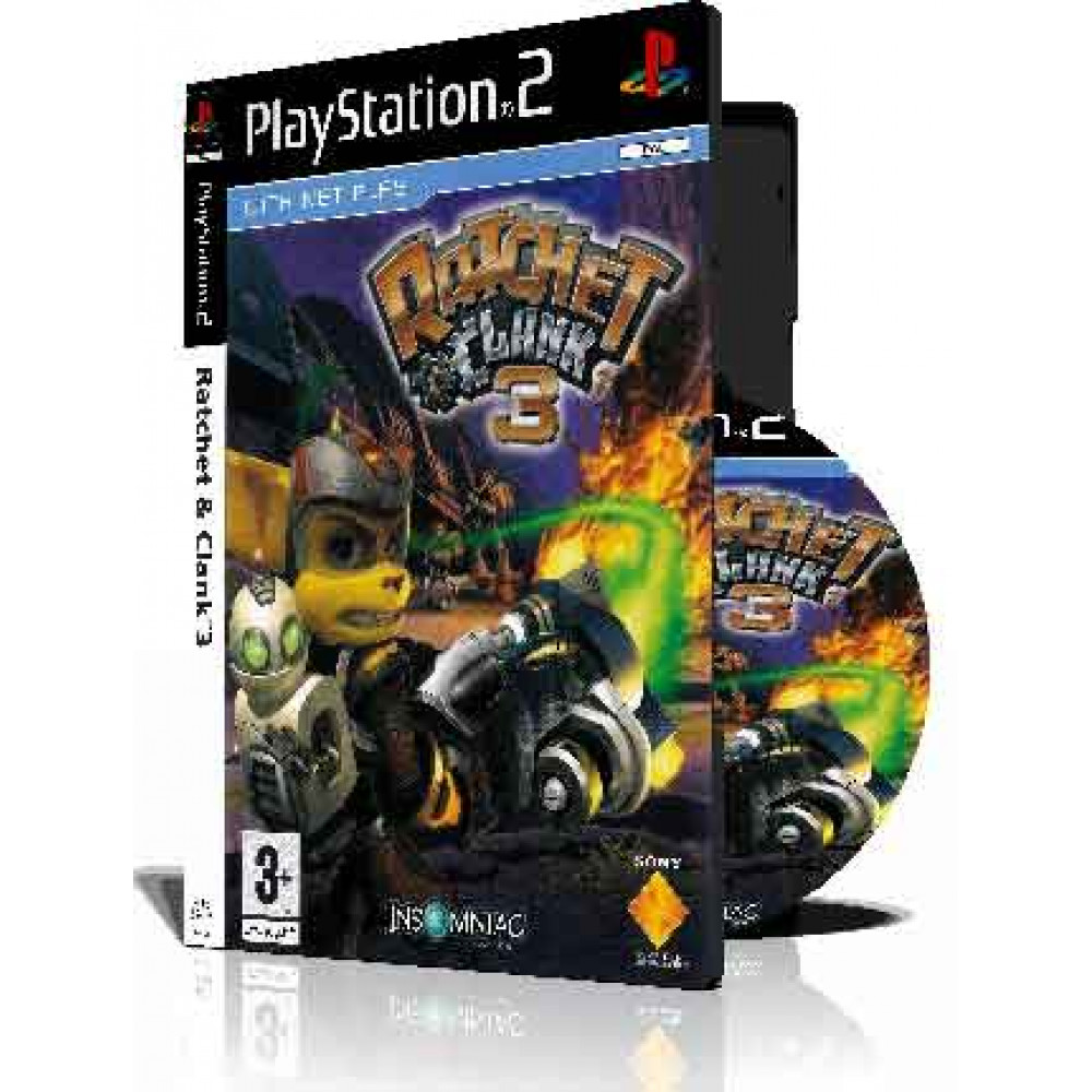 Ratchet And Clank 3 با کاور کامل وچاپ روی دیسک