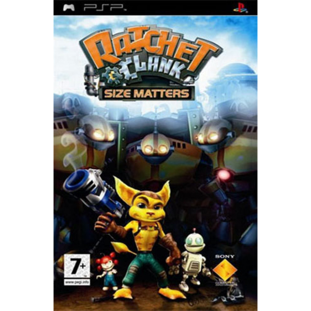 بازی اورجینال Ratchet Clank Size Matter PSP