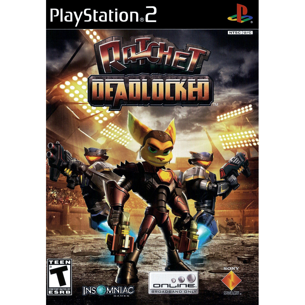 بازی اورجینال Ratchet Deadlocked PS2