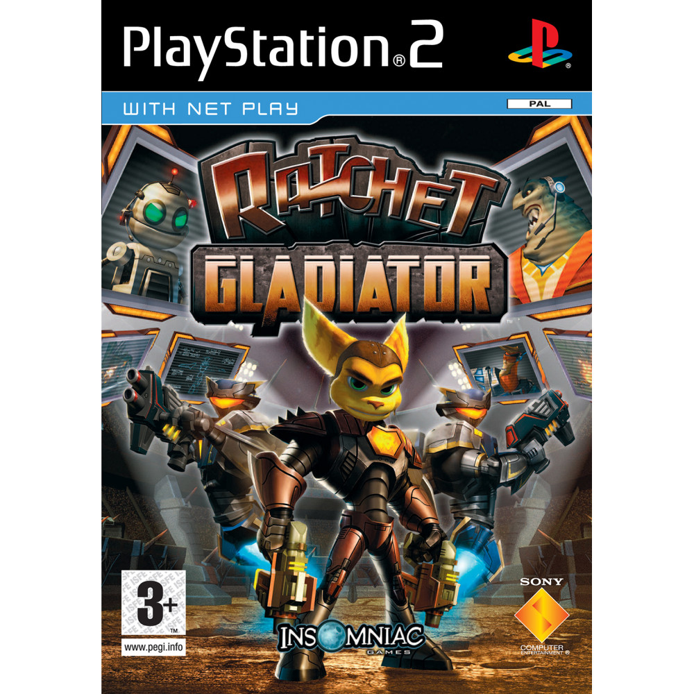 بازی اورجینال Ratchet Gladiator PS2
