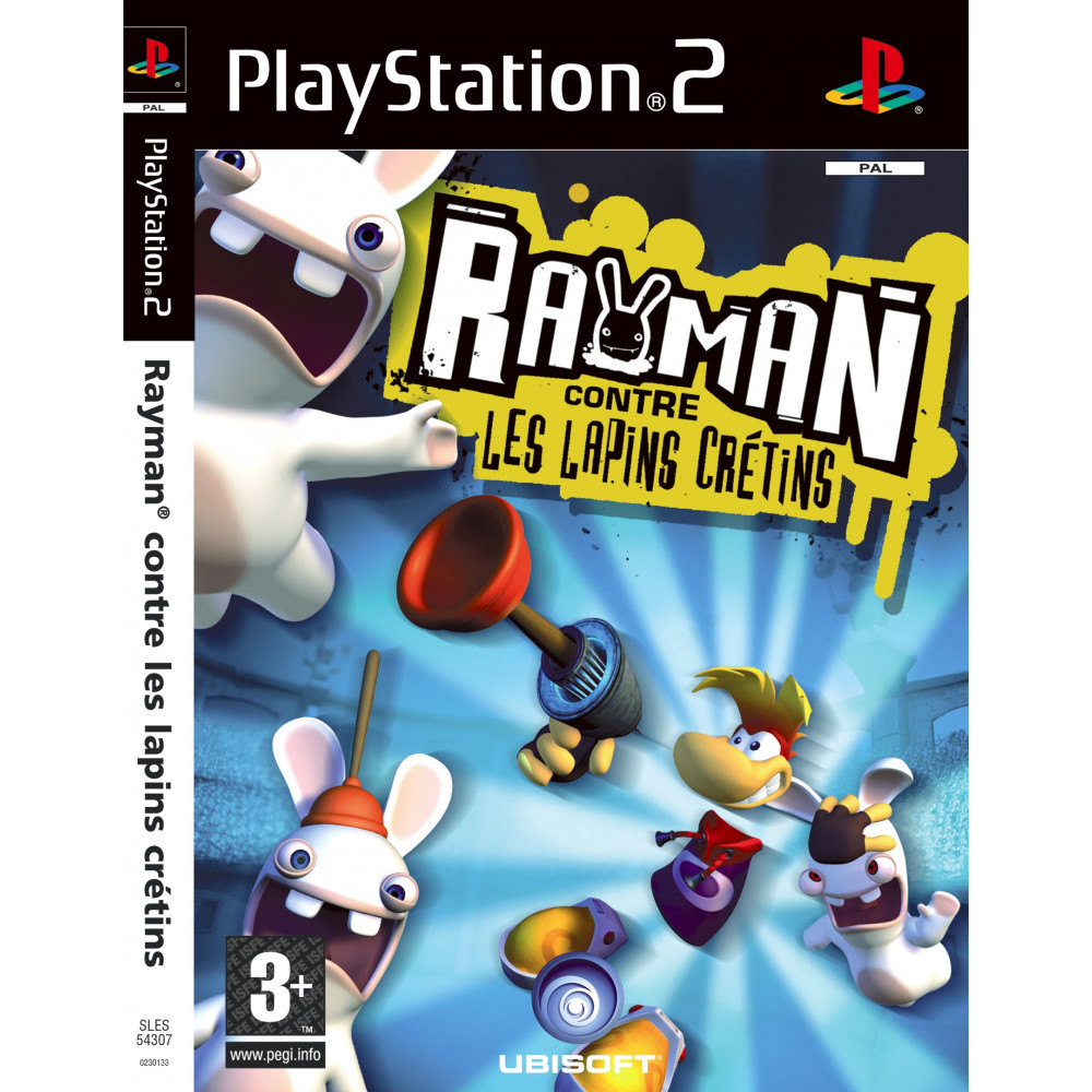 بازی اورجینال Rayman Rabbids PS2