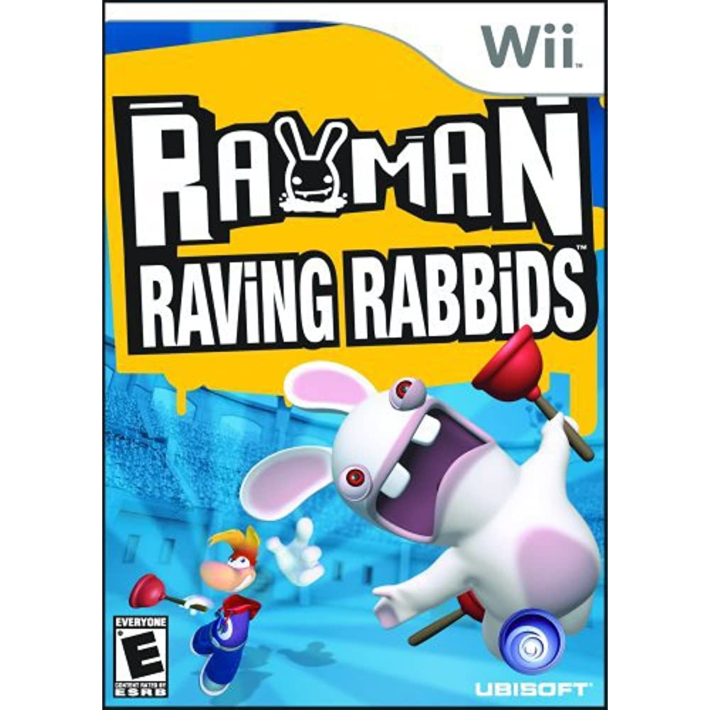 بازی اورجینال Rayman Raving Rabbids Wii
