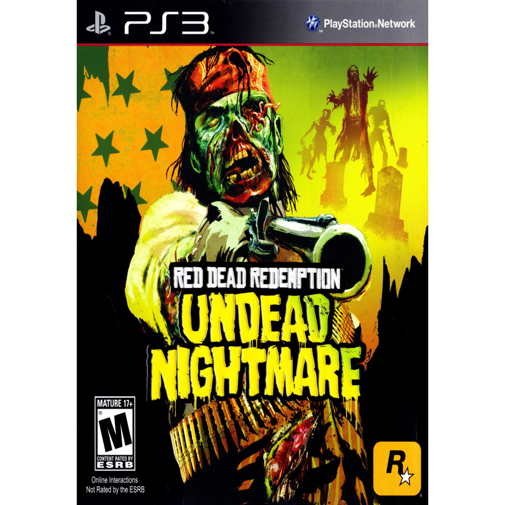 بازی اورجینال Red Dead Redemption Undead Nightmare PS3