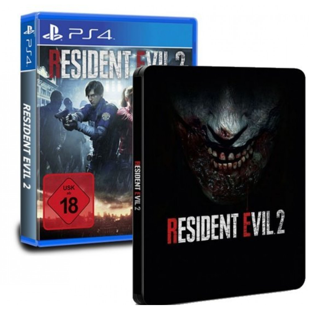 Resident Evil 2 Remake Steelbook PS4