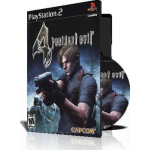 با کاور کامل وقاب و چاپ روی دیسک Resident Evil 4
