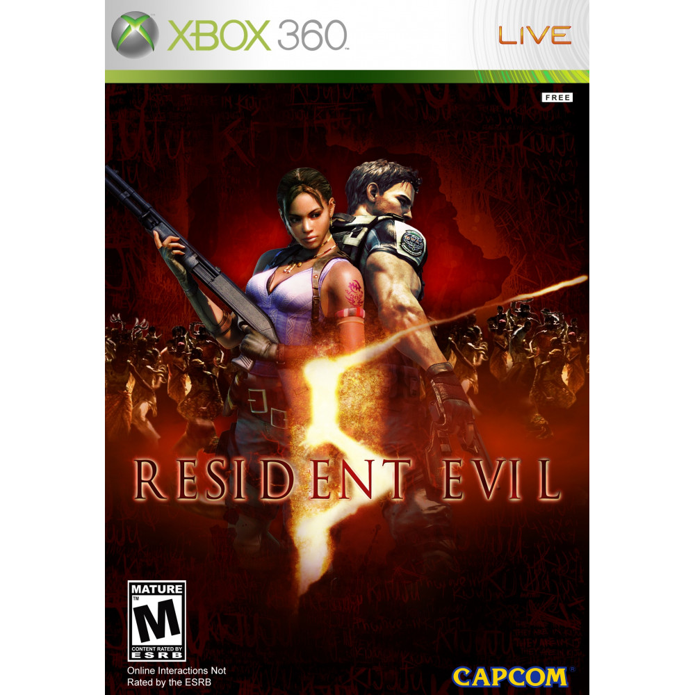 بازی اورجینال Resident Evil 5 XBOX 360