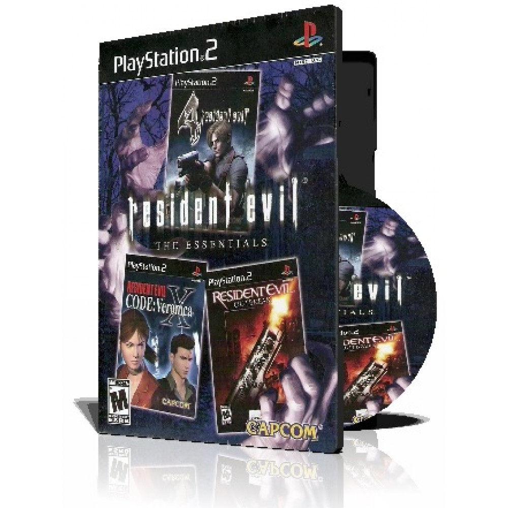 سه عدد بازی با قاب وچاپ روی دیسکResident Evil Essentials