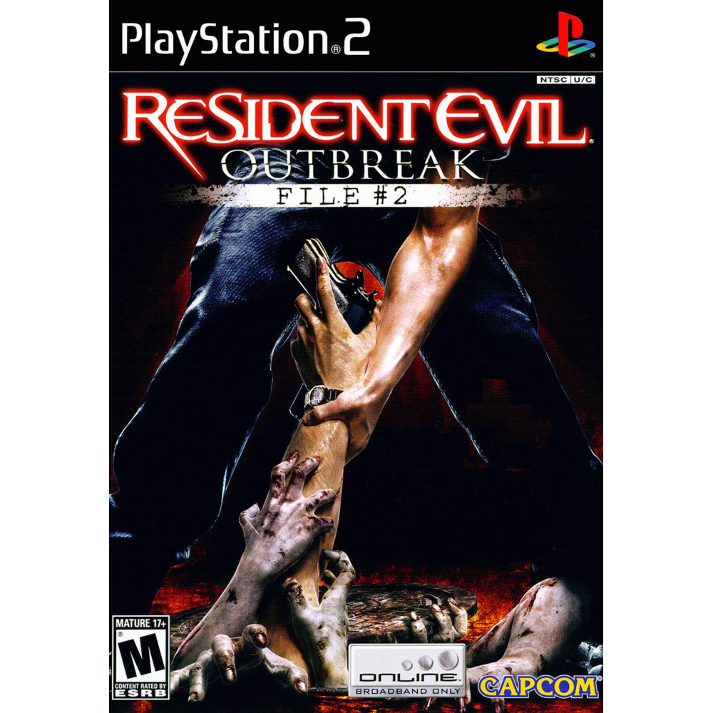 بازی اورجینال Resident Evil Outbreak File 2 PS2