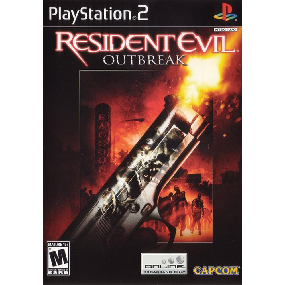 بازی اورجینال Resident Evil Outbreak PS2