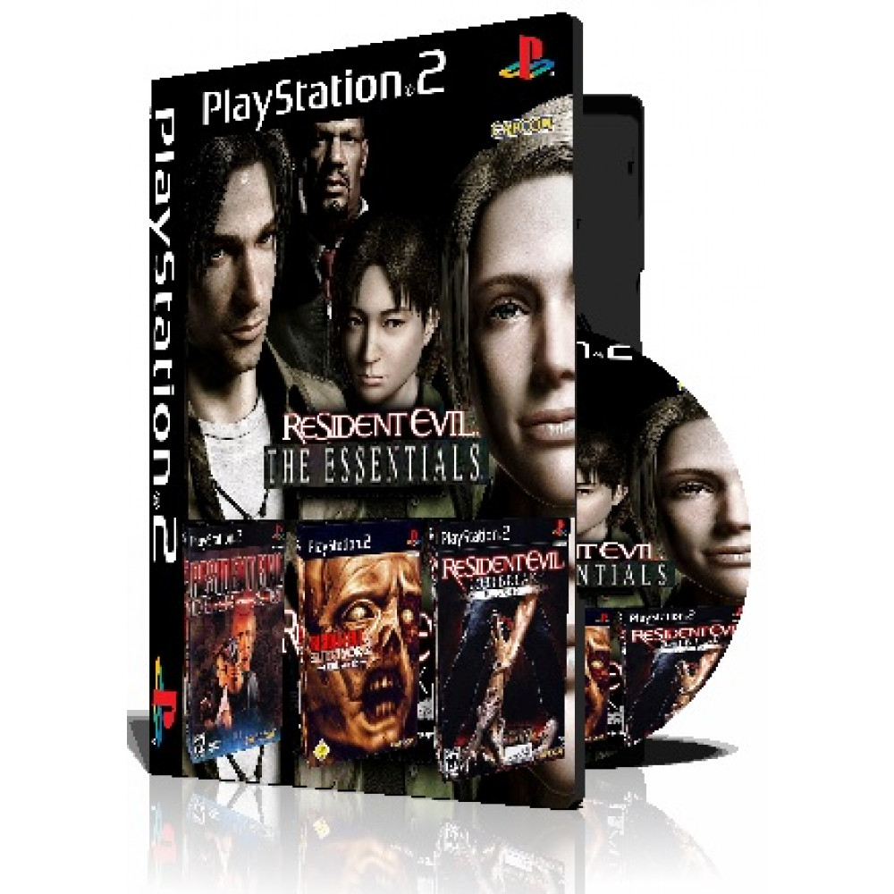 3 بازی با قاب و چاپ روی دیسک (Resident Evil PS2 Essentials Pack 2 (3 DISC