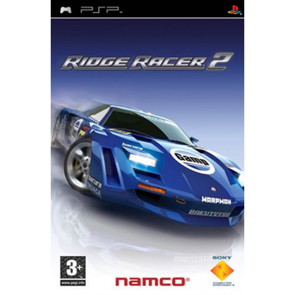 بازی اورجینال Ridge Racer 2 PSP
