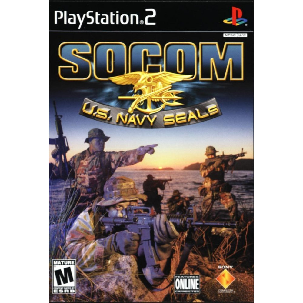 بازی اورجینال SOCOM 1 Navy SEALs PS2