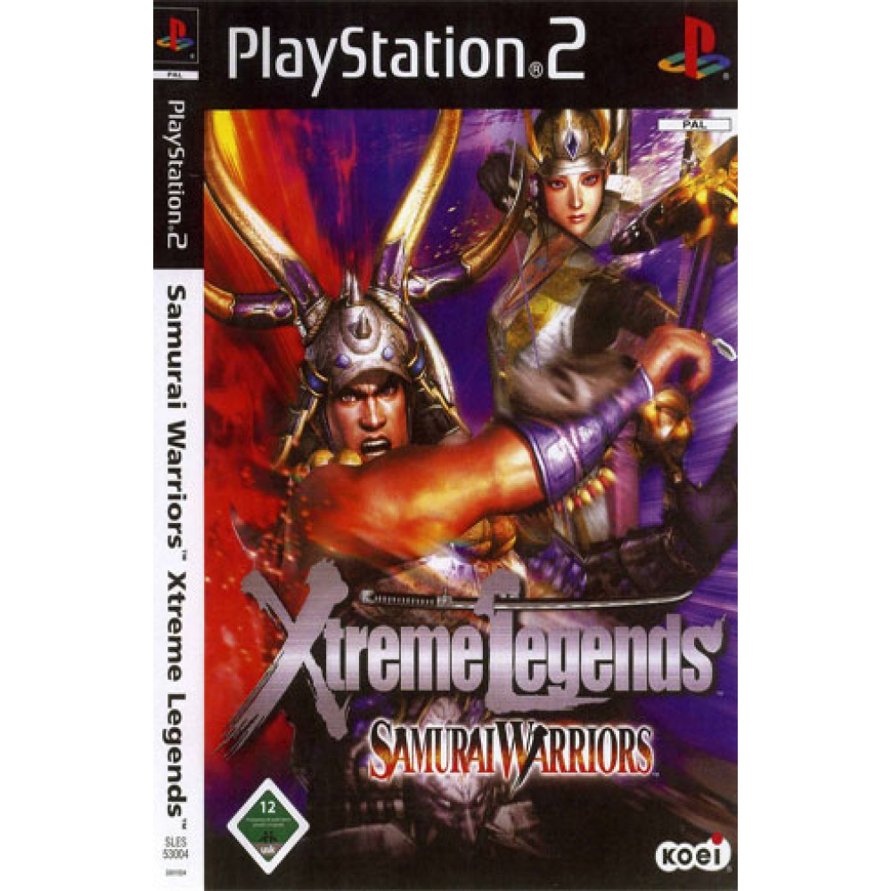 بازی اورجینال Samurai Warriors Xtreme Legend PS2