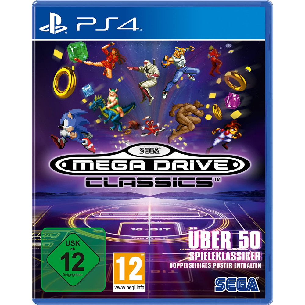 بازی اورجینال Sega Mega Drive Classic PS4