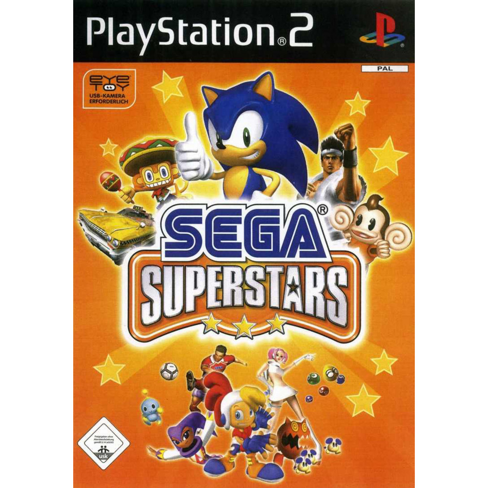 بازی اورجینال Sega Superstars PS2