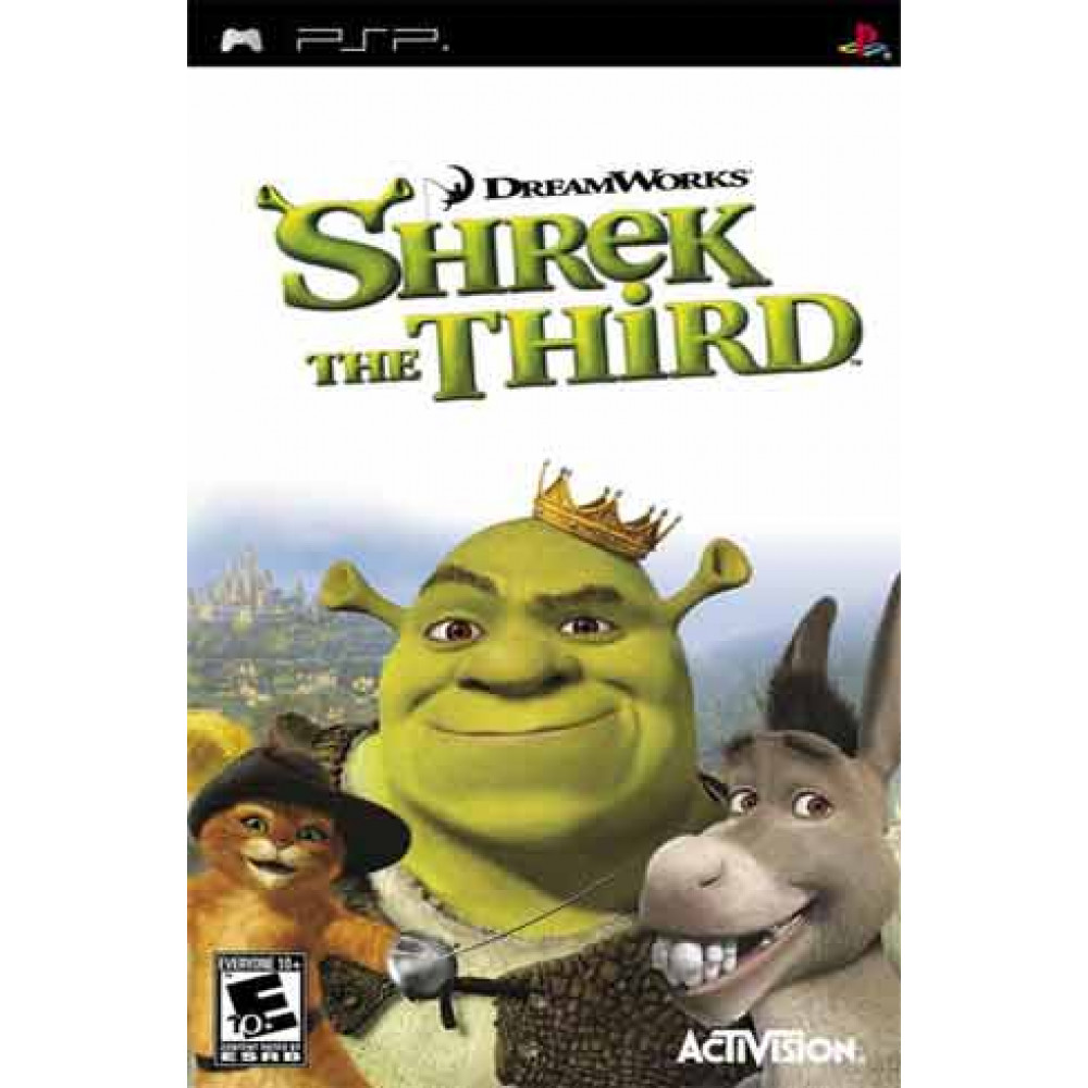 بازی اورجینال Shrek 3 PSP 