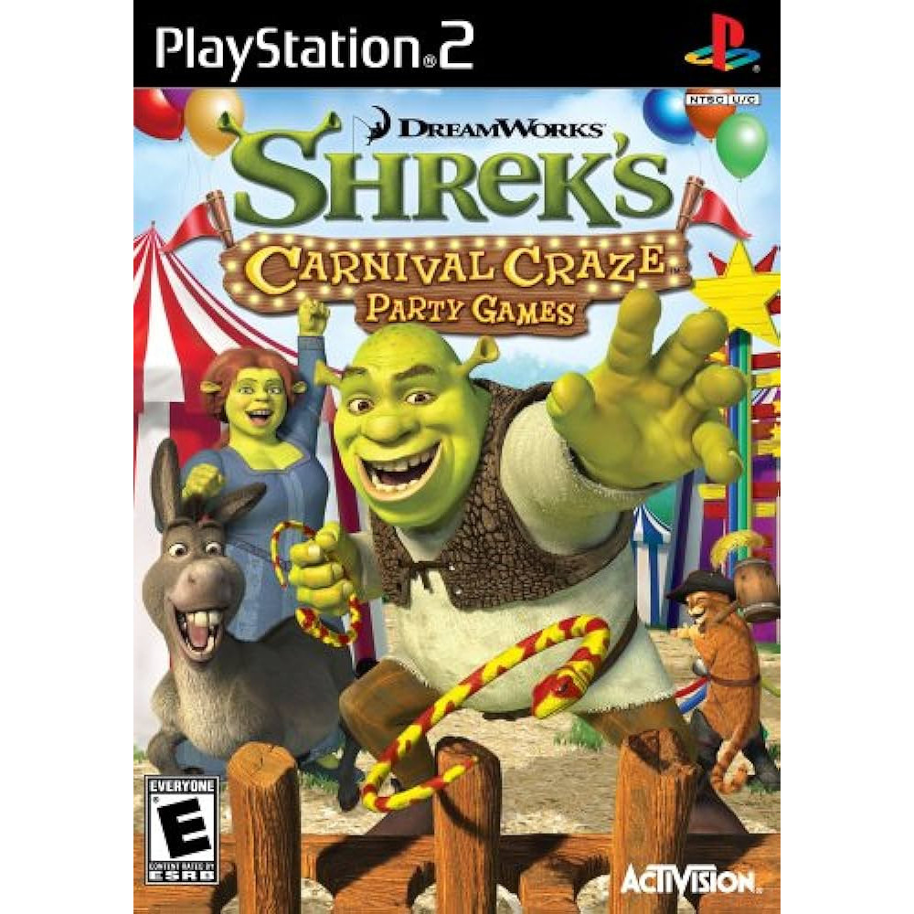 بازی اورجینال Shrek Carnival PS2