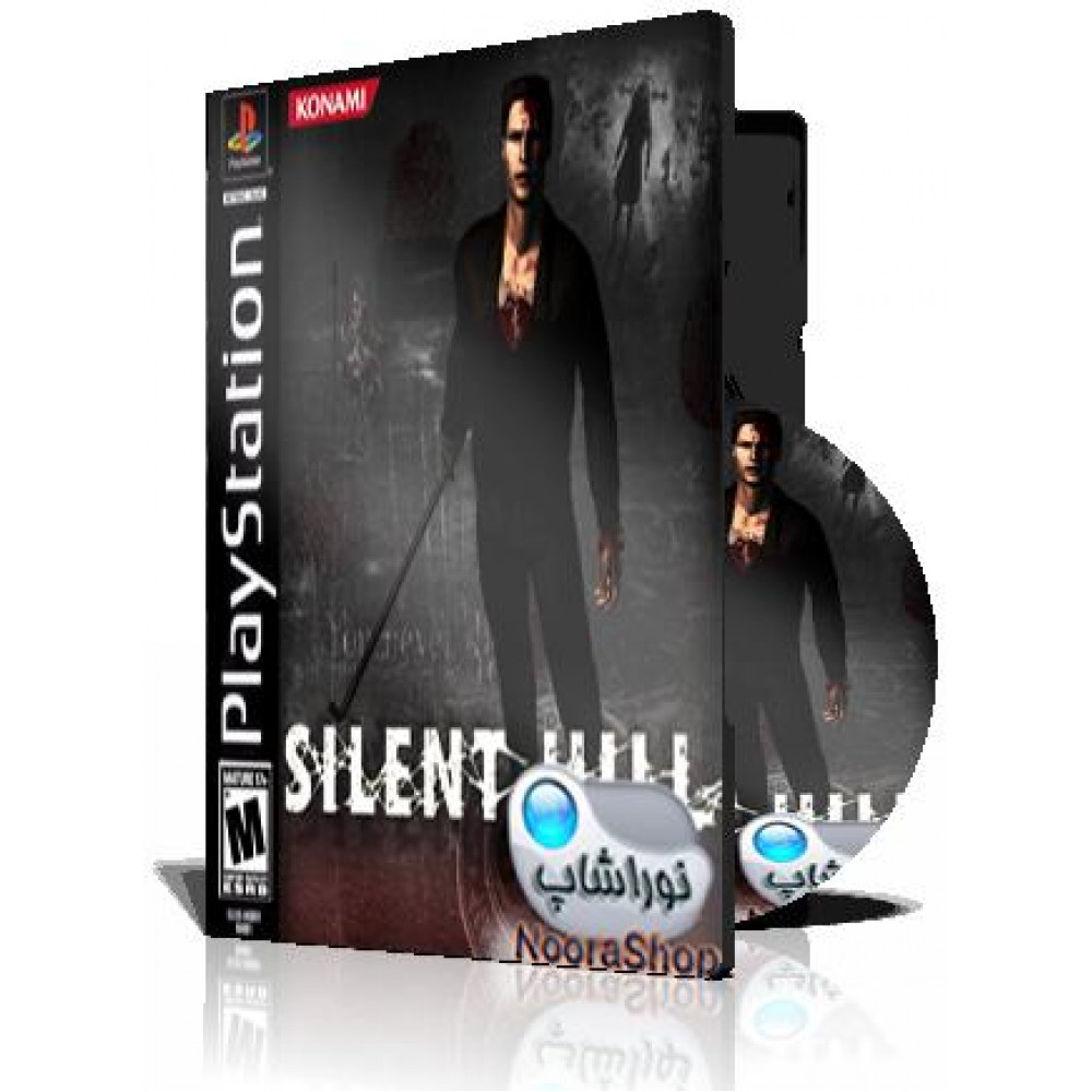 Silent Hill 1 با کاور کامل و قاب وچاپ روی دیسک 