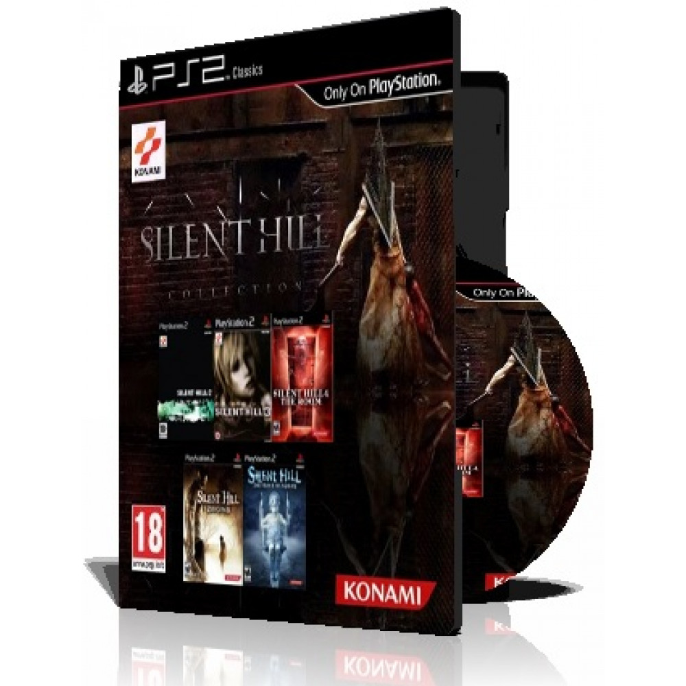 پنج عدد بازی با قاب وچاپ روی دیسکSilent Hill Collection