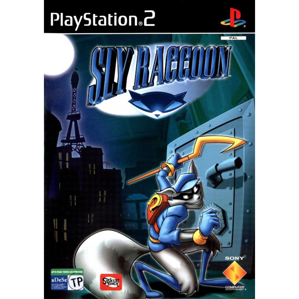 بازی اورجینال Sly Raccoon PS2