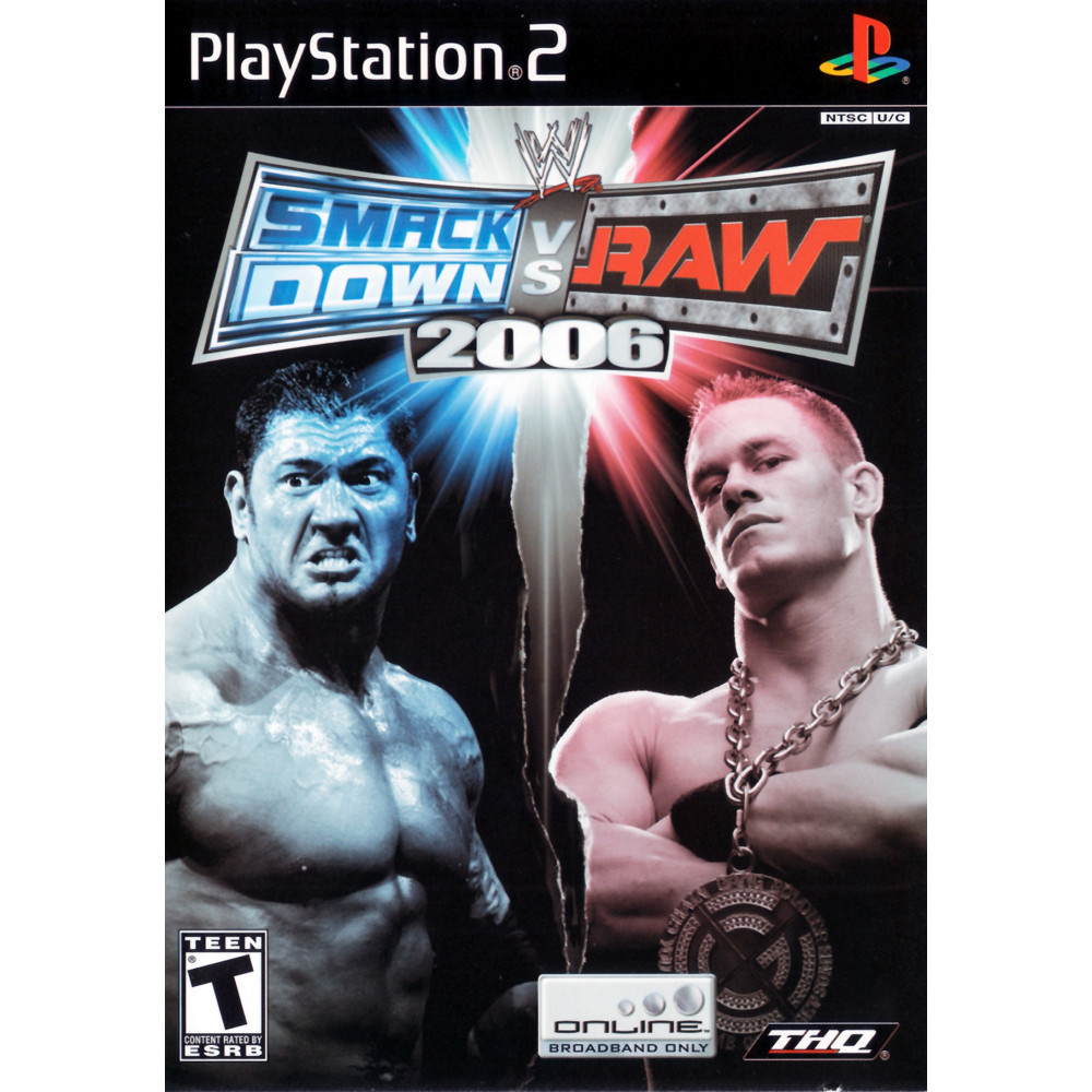 بازی اورجینال Smack Down 2006 PSP