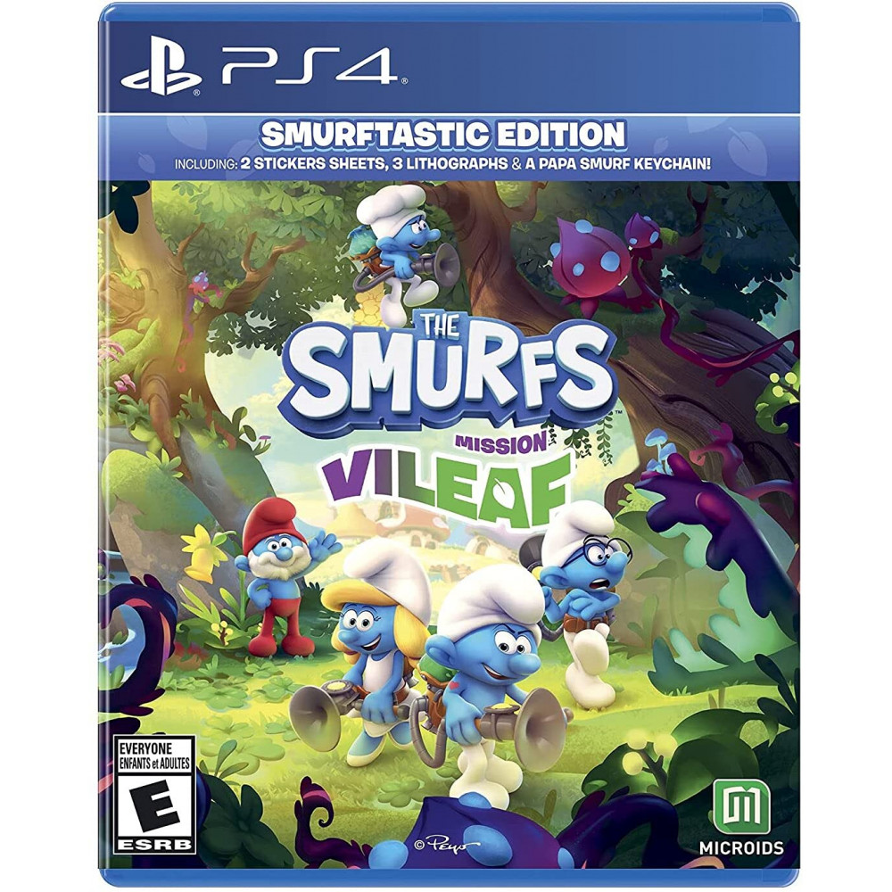 بازی اورجینال Smurfs Mission Vileaf PS4
