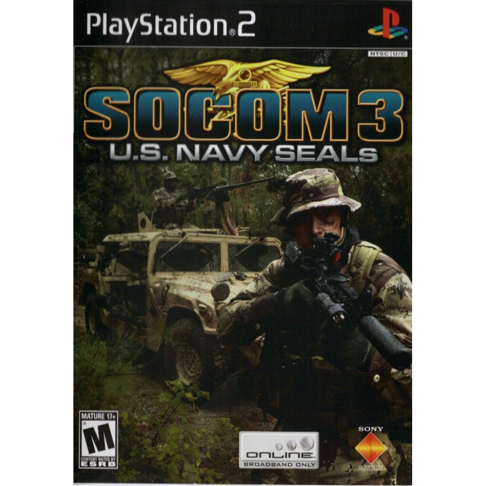 بازی اورجینال Socom 3 PS2