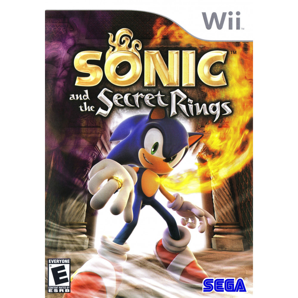 بازی اورجینال Sonic and the Secret Rings Wii