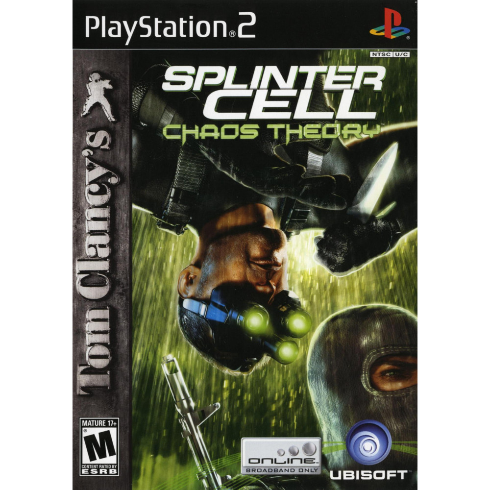 بازی اورجینال Splinter Cell 3 Chaos Theory PS2