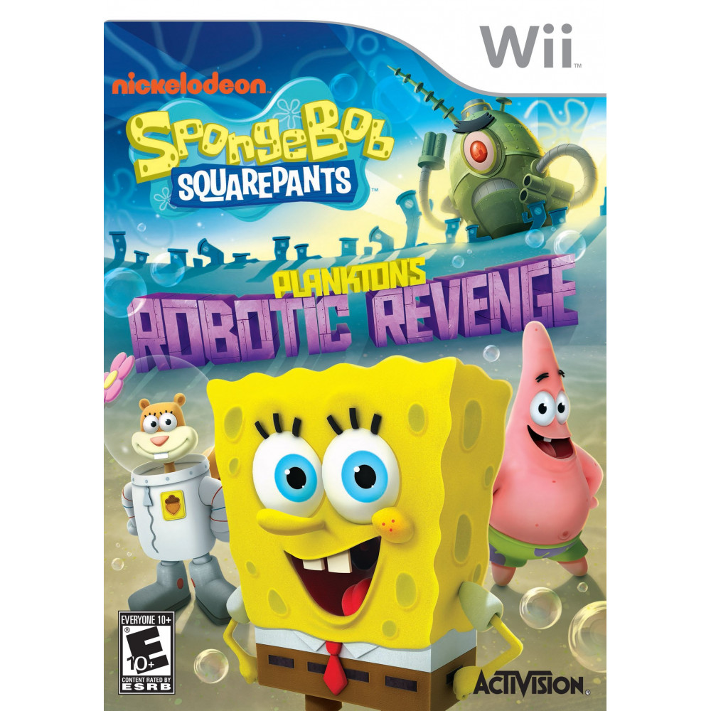 بازی اورجینال SpongeBob Robotic Revenge Wii