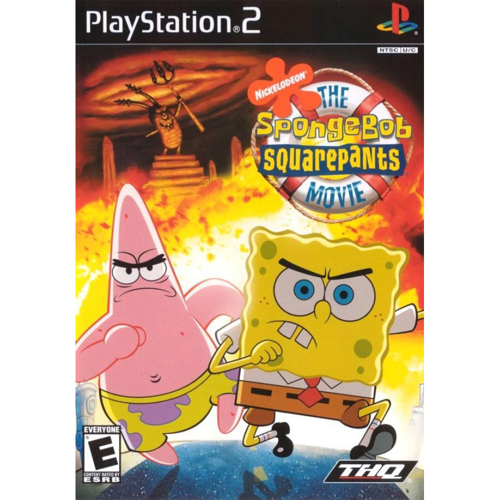 بازی اورجینال SpongeBob SquarePants  Movie PS2