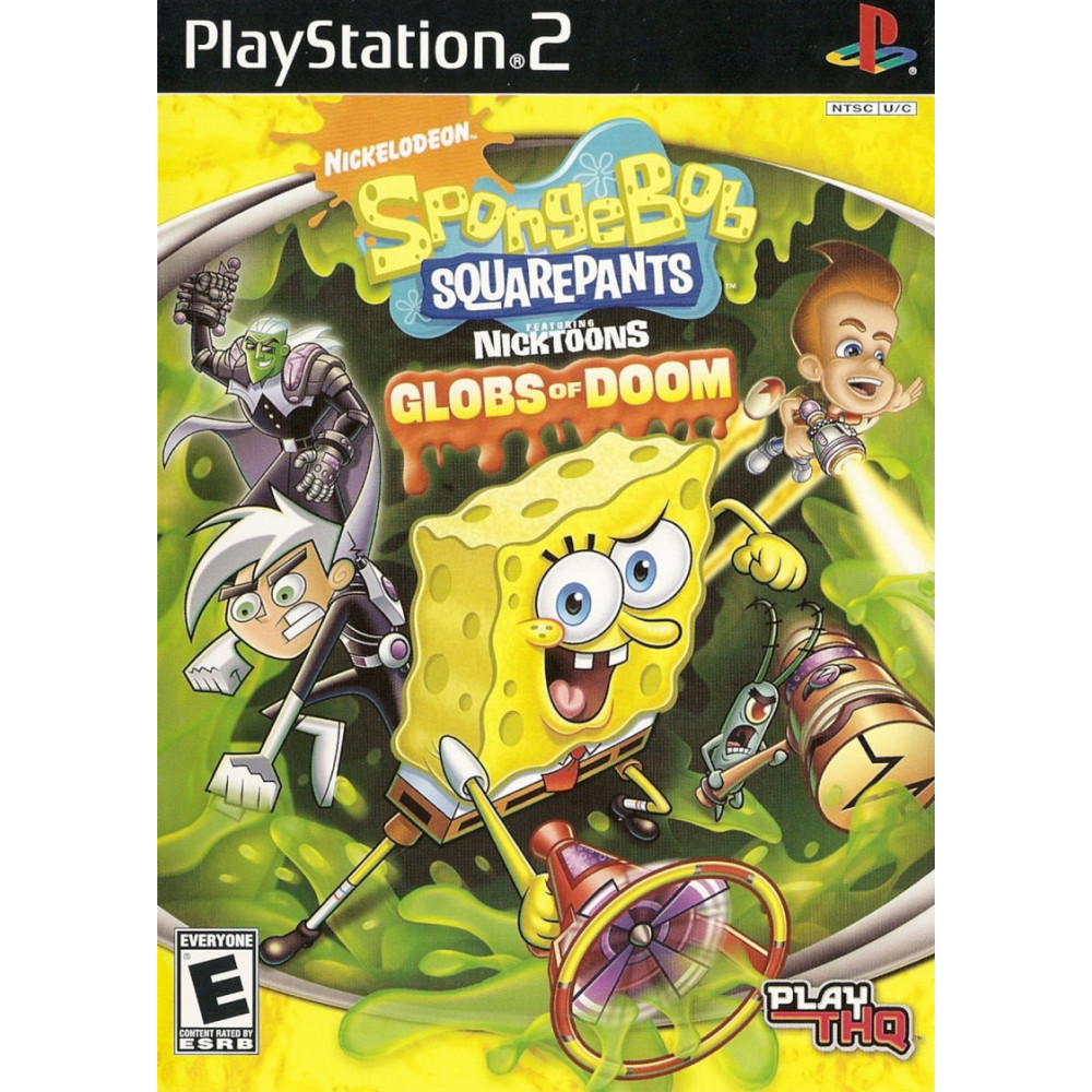 بازی اورجینال Spongebob Globs Of Doom PS2