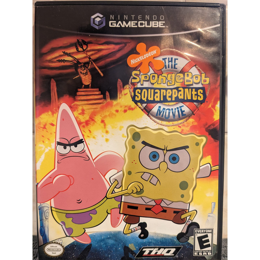 بازی اورجینال Spongebob Movie Gamecube