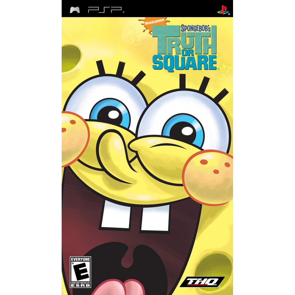بازی اورجینال Spongebob Truth Or Square PSP