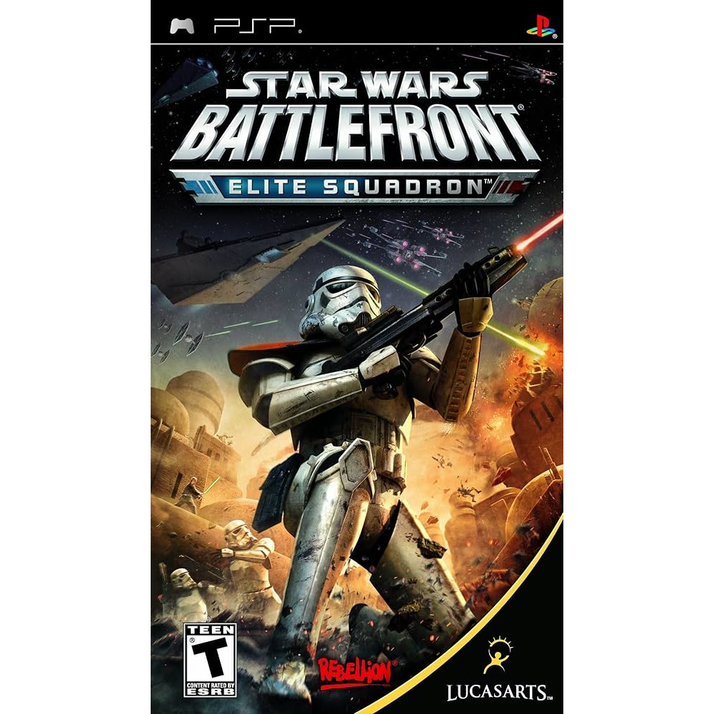 بازی اورجینال Star Wars Battlefront Elite Squadron PSP