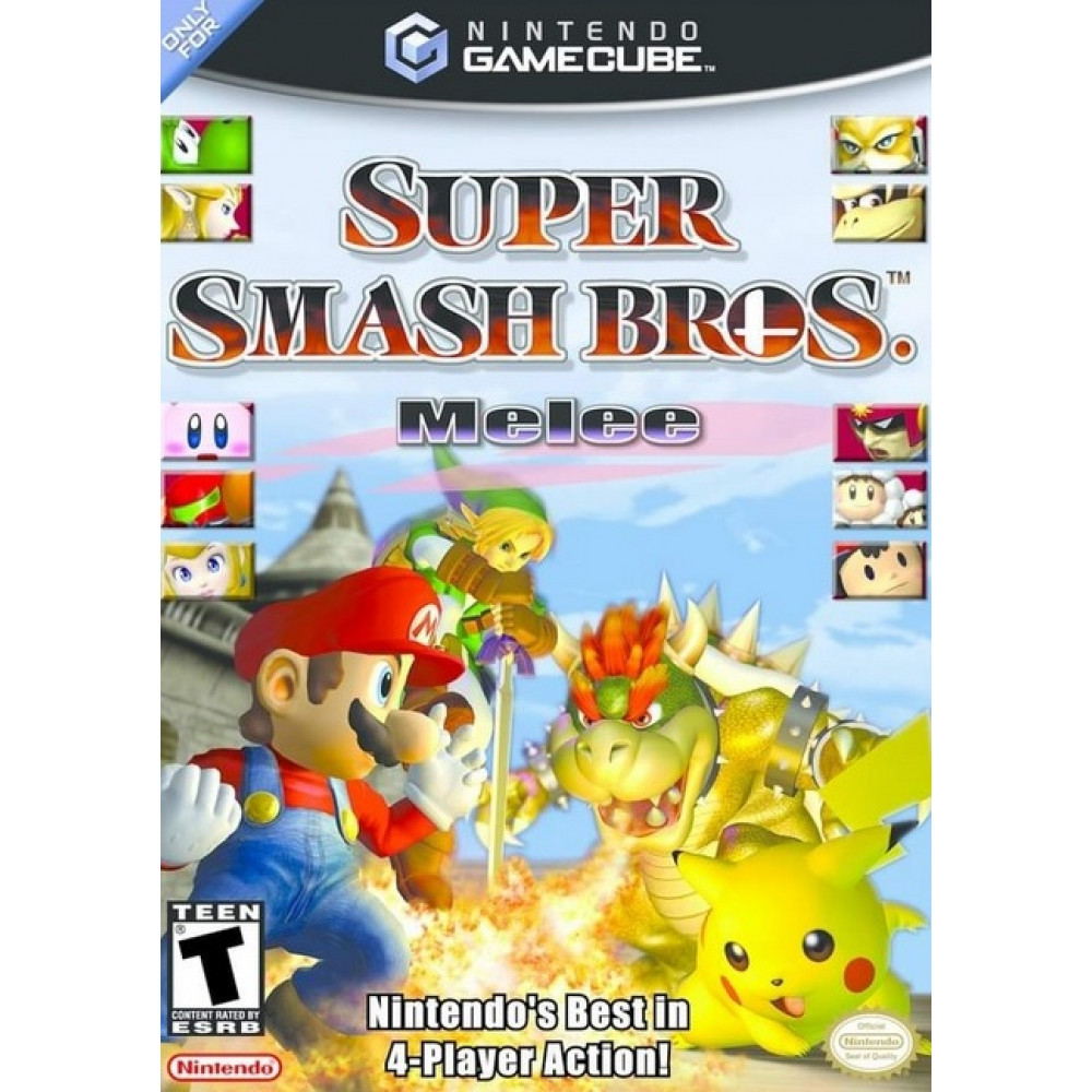 بازی اورجینال Super Smash Bros Melee Gamecube