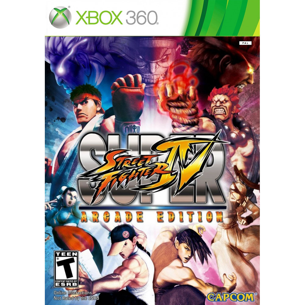 (Super Street Fighter IV Arcade Edition PS3 (4DVD