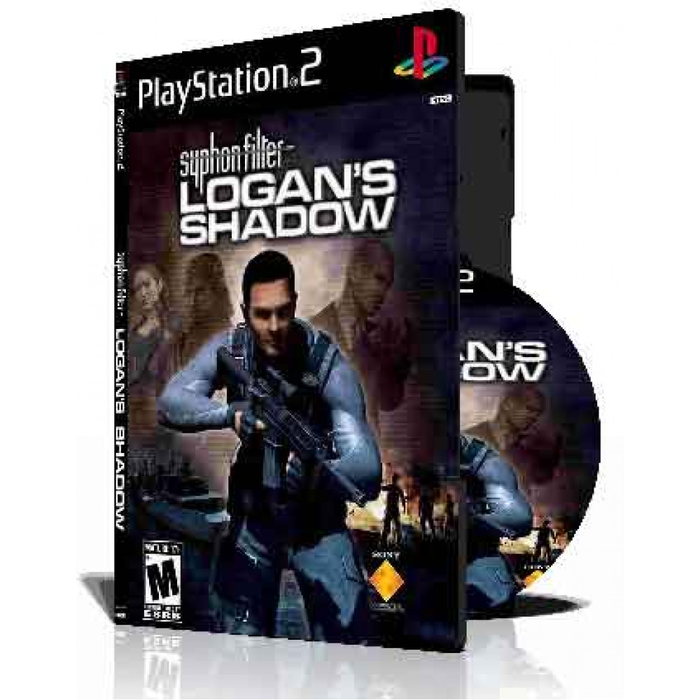 Syphon Filter Logans Shadow ps2با کاور کامل و چاپ روی دیسک