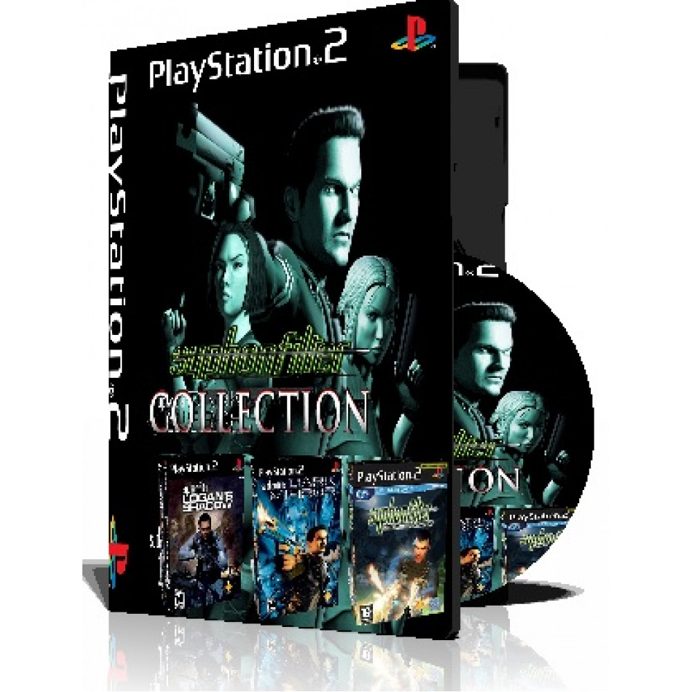 3 بازی با قاب و چاپ روی دیسک (Syphon Filter PS2 Collection (3 DISC
