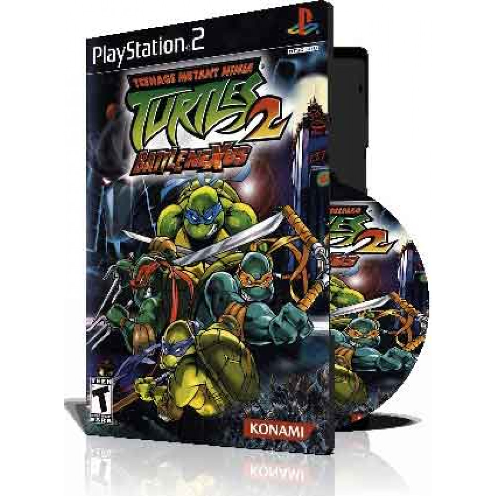 با کاور کامل و چاپ روی دیسکTeenage Mutant Ninja Turtles