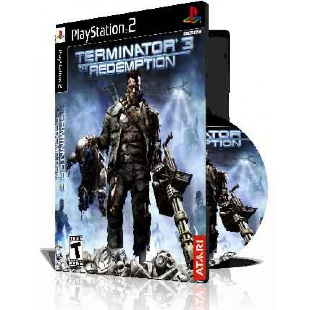 Terminator 3 The Redemptionبا کاور کامل و چاپ روی دیسک