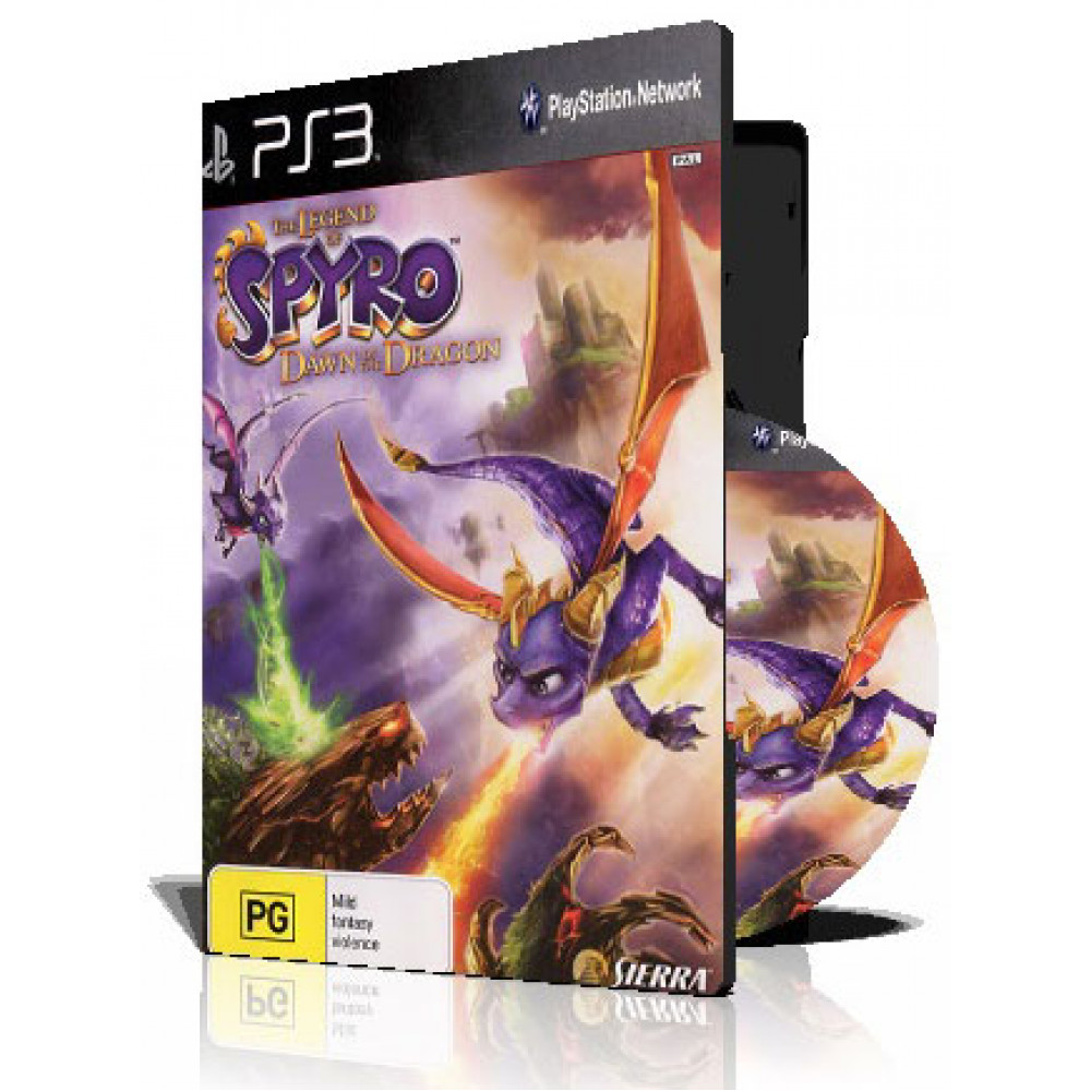 (Legend Of Spyro Down Of the Dragon PS3 (3DVD