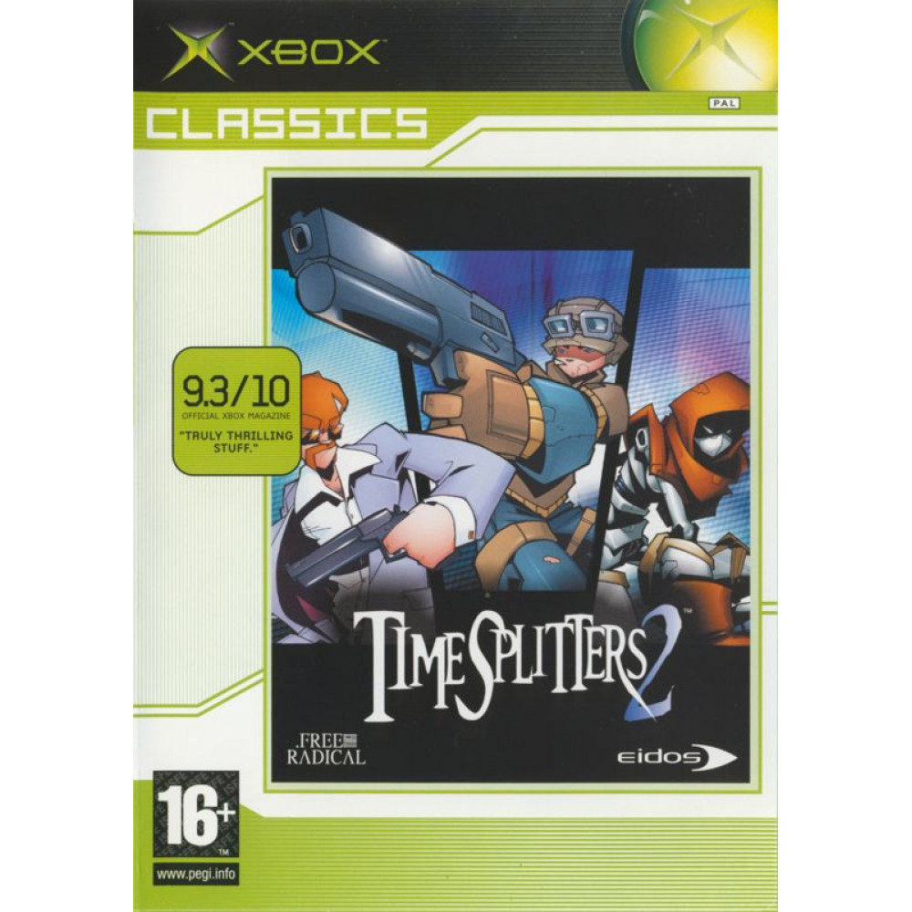 بازی اورجینال TimeSplitters 2 XBOX Classic