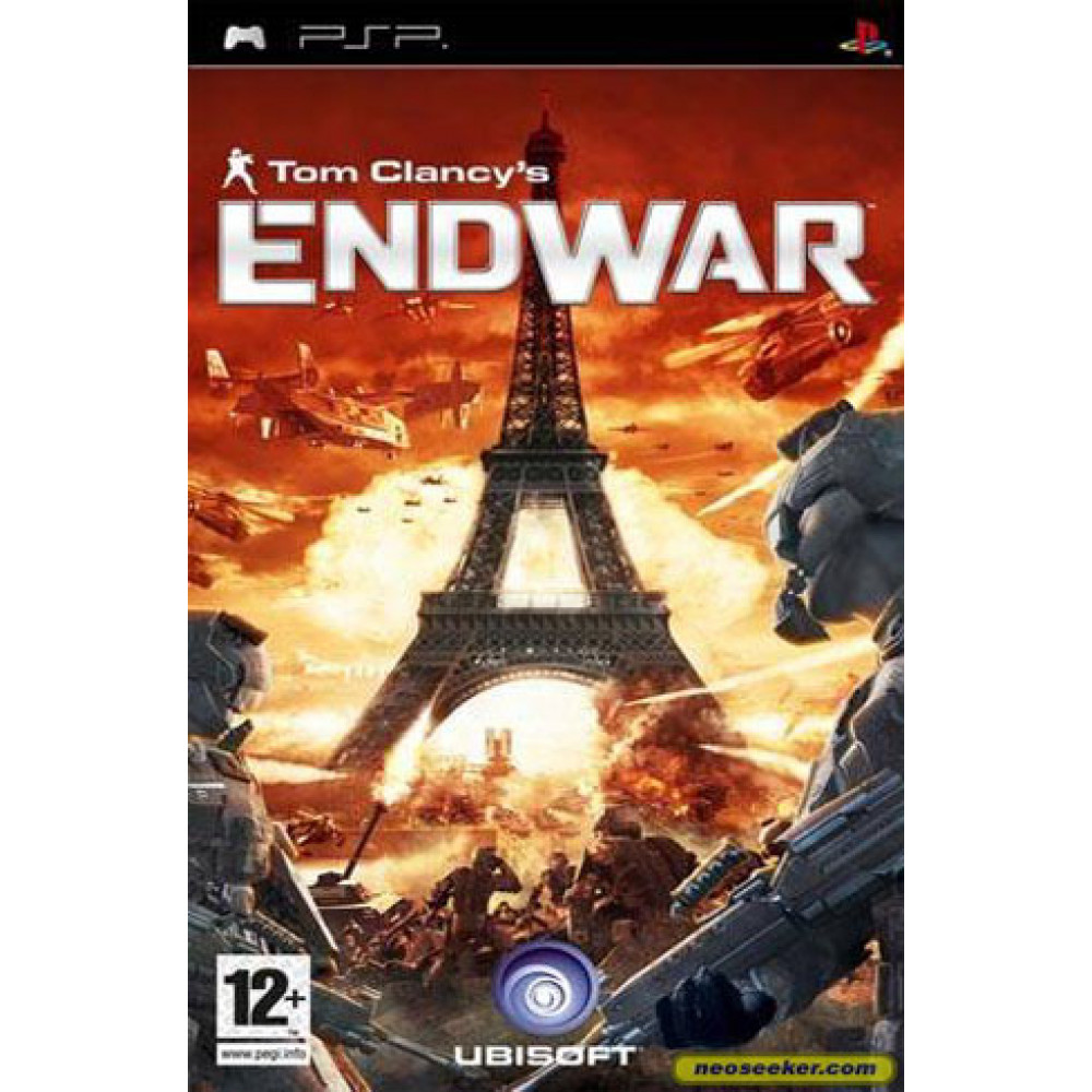 بازی اورجینال Tom Clancy end war PSP