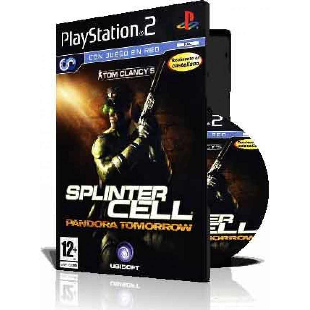 بازی  با کاور کامل و قاب و چاپ روی دیسکTom Clancys Splinter Cell - Pandora Tomorrow
