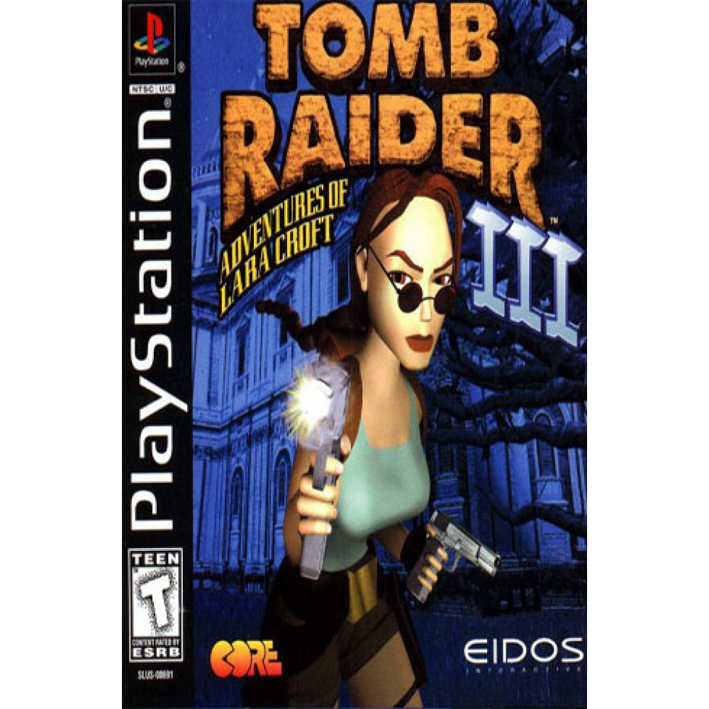 بازی اورجینال Tomb Raider 3 PS1